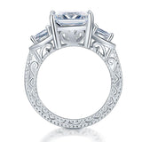 Exclusive limited Offer: 4 Carat Princess Cut Ring