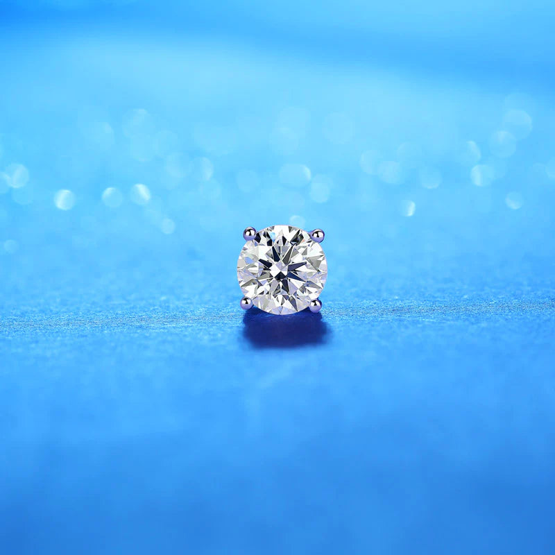 Replacement (single) 0.5 Lab Grown Diamond Earring in 14k White Gold