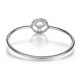 Swaying Stone | Roman Numeral 4.5(mm) Bangle Bracelet