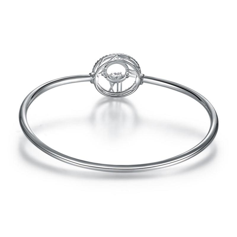 Swaying Stone | Roman Numeral 4.5(mm) Bangle Bracelet