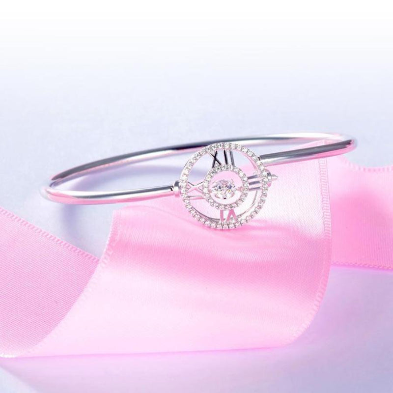 Swaying Stone Bracelet, Cheap Jewelry, DBEJewels, White Sapphire, 