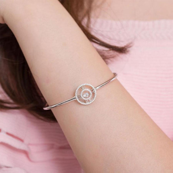 Swaying Stone Bracelet, Cheap Jewelry, DBEJewels, White Sapphire, 