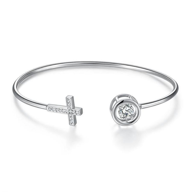 Swaying Stone Bracelet, Cheap Jewelry, DBEJewels, White Sapphire, Jewelry