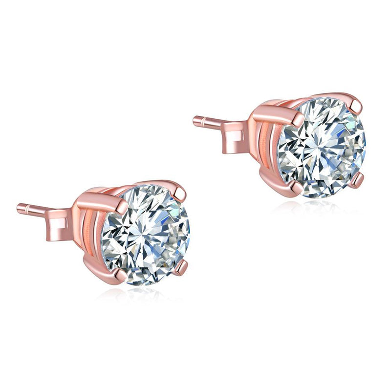 Ruby & Diamond Earrings In 14K Rose Gold (6.90 ct. tw.) | eBay