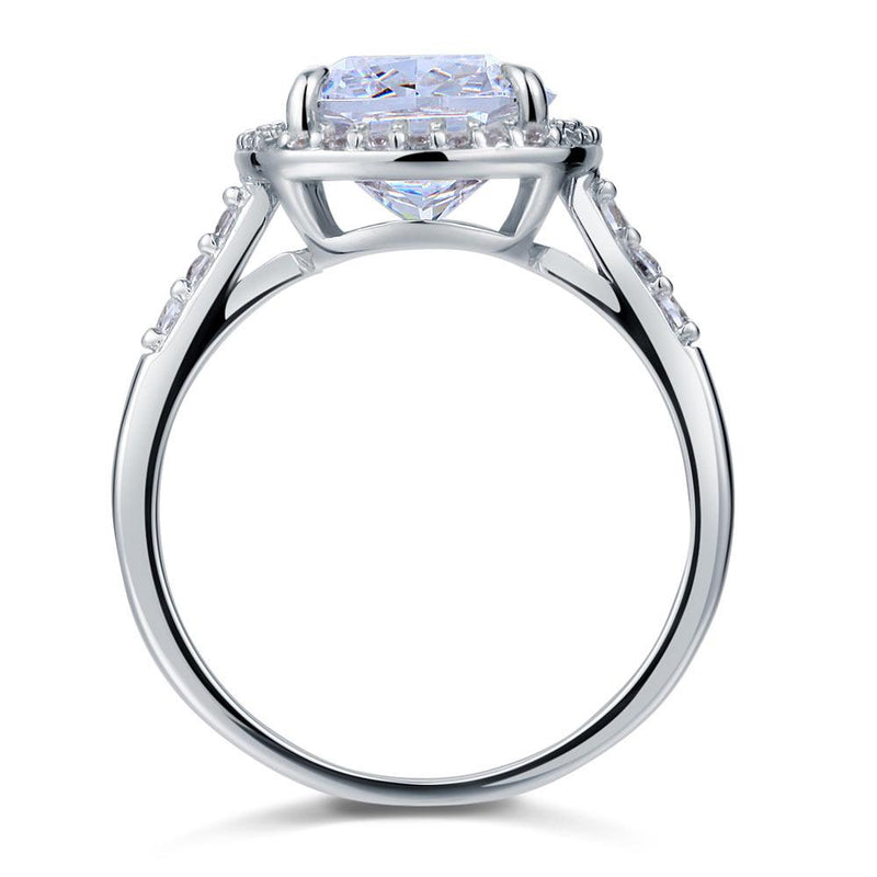 Engagement Ring, White Sapphire Ring, Discount Ring, diamond, jewelry