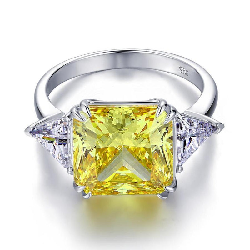 Engagement Ring, Yellow Diamond, Discount Ring, diamond, jewelry, DBEJewels
