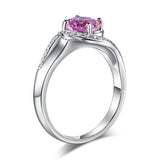 Pink, Simple, Ring, DBE Jewels, Nice, Bling, Jewelry, Carats, Sterling Silver, 925