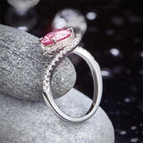 Pink, Simple, Ring, DBE Jewels, Nice, Bling, Jewelry, Carats, Sterling Silver, 925