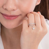 Engagement Ring, White Sapphire Ring, Discount Ring, diamond, jewelry, promise ring, dbejewels, cheap jewelry, costume jewelry, cheap jewelry, faux diamond, affordable diamond, sterling silver 