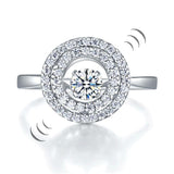 Engagement Ring, White Sapphire Ring, Discount Ring, diamond, jewelry