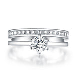 Engagement Ring, White Sapphire Ring, Discount Ring, diamond, jewelry, promise ring, dbejewels, cheap jewelry, costume jewelry, cheap jewelry, faux diamond, affordable diamond, sterling silver, jewelry, charm bracelets, kids jewelry, cheap women accessories, fashion jewelry, cocktail ring, Statement Ring