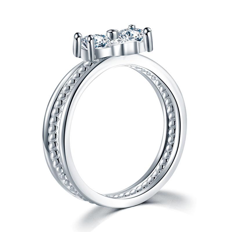 Engagement Ring, White Sapphire Ring, Discount Ring, diamond, jewelry, promise ring, dbejewels, cheap jewelry, costume jewelry, cheap jewelry, faux diamond, affordable diamond, sterling silver, jewelry, charm bracelets, kids jewelry, cheap women accessories, fashion jewelry, cocktail ring, Statement Ring