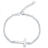 Kids Girl Embedded Cross Bracelet