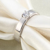 Classic .25 Carat Prong Set Band Ring