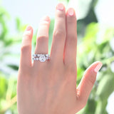 Engagement Ring, White Sapphire Ring, Discount Ring, diamond, jewelry, promise ring, dbejewels, cheap jewelry, costume jewelry, cheap jewelry, faux diamond, affordable diamond, sterling silver, jewelry, charm bracelets, kids jewelry, cheap women accessories, fashion jewelry, cocktail ring, Statement Ring, dangle earrings, bridal necklace