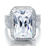 Engagement Ring, White Sapphire Ring, Discount Ring, diamond, jewelry, DBEJewels