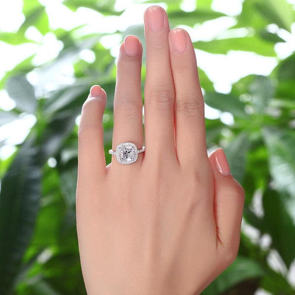 Engagement Ring, White Sapphire Ring, Discount Ring, diamond, jewelry, promise ring, dbejewels, cheap jewelry, costume jewelry, cheap jewelry, faux diamond, affordable diamond, sterling silver 