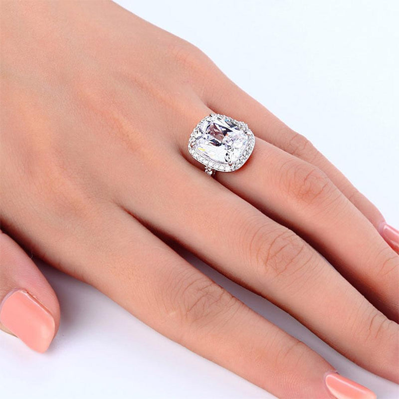 Engagement Ring, White Sapphire Ring, Discount Ring, diamond, jewelry