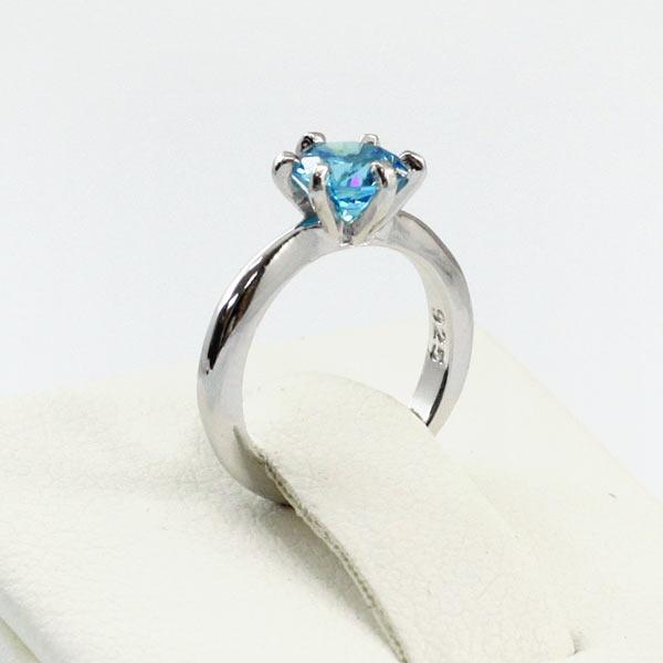 Newborn-Children Blue Crafted Sapphire Ring