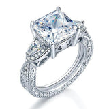 Exclusive limited Offer: 4 Carat Princess Cut Ring