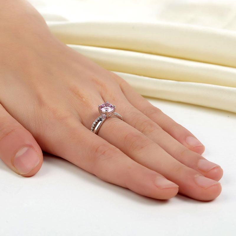 Engagement Ring, White Sapphire Ring, Discount Ring, diamond, jewelry, DBEJewels