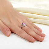 Pink, Simple, Ring, DBE Jewels, Nice, Bling, Jewelry, Carats, Sterling Silver, 925