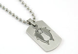 Pisces Mens Pendant Necklace