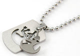 Virgo Zodiac Sign Pendant Necklace