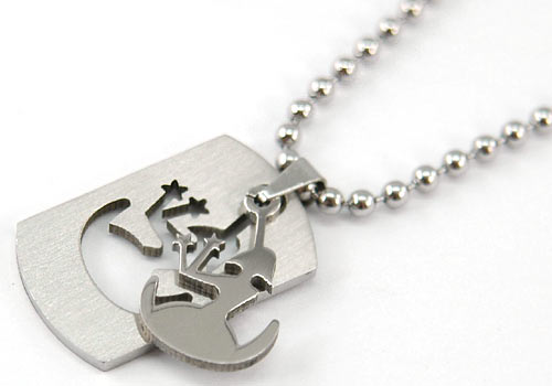 Virgo Zodiac Sign Pendant Necklace